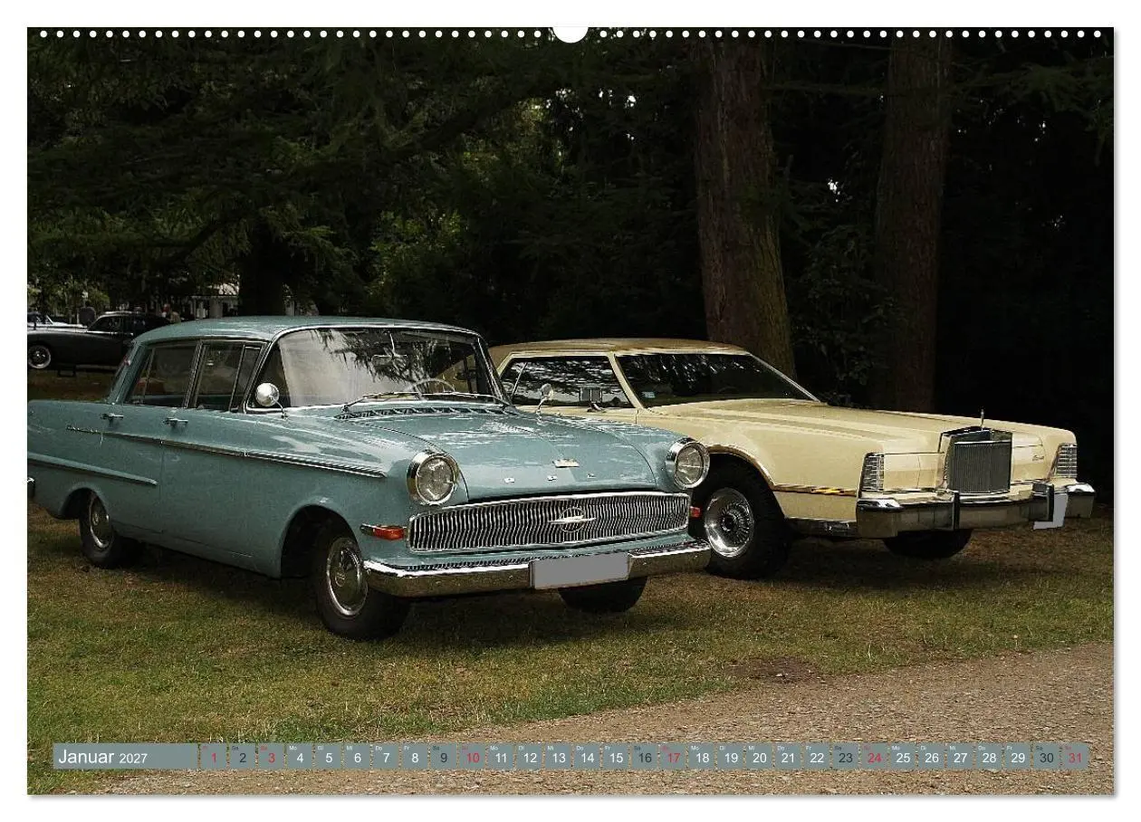 Bild: 9783569903234 | Oldtimer vergangenger Jahrzehnte (Wandkalender 2027 DIN A2 quer),...