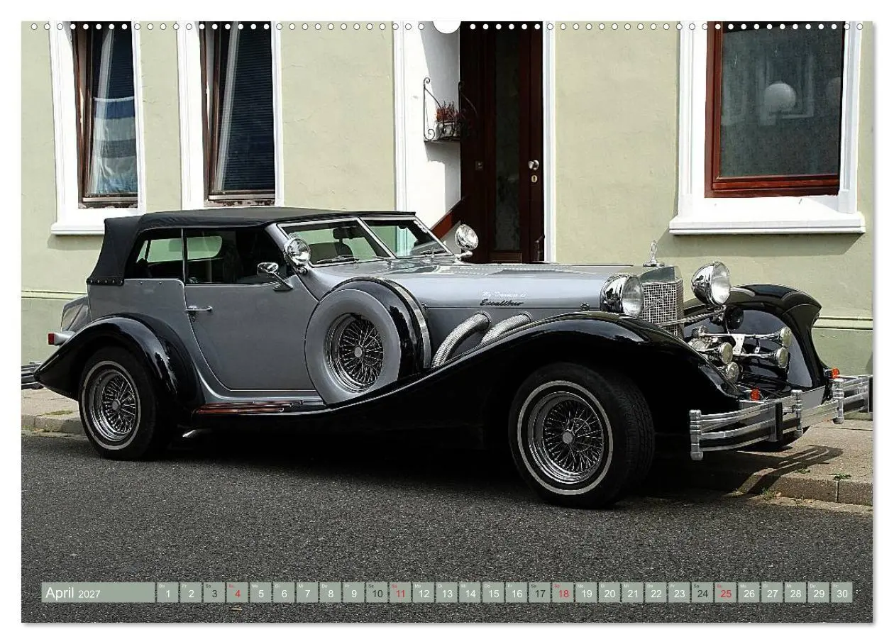 Bild: 9783569903234 | Oldtimer vergangenger Jahrzehnte (Wandkalender 2027 DIN A2 quer),...