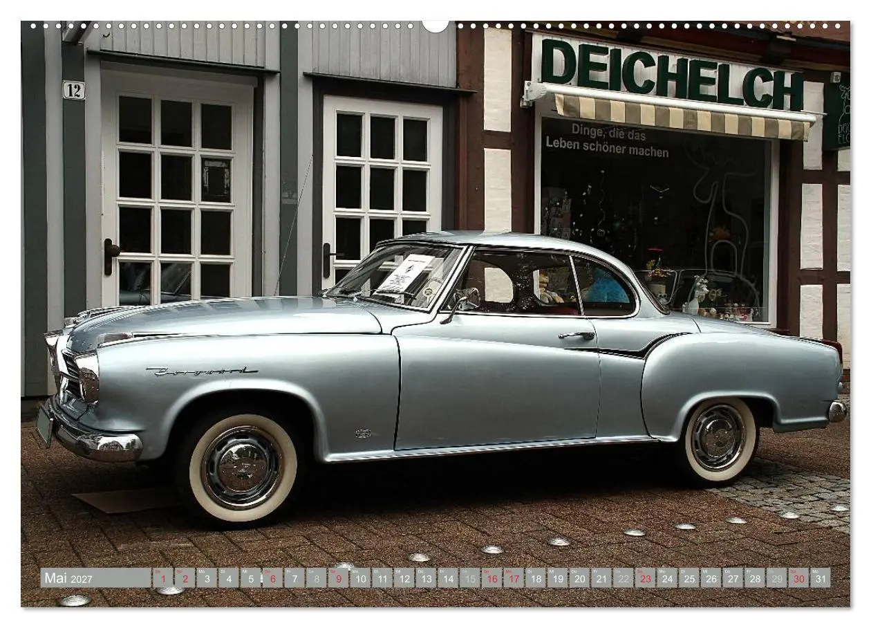 Bild: 9783569903234 | Oldtimer vergangenger Jahrzehnte (Wandkalender 2027 DIN A2 quer),...