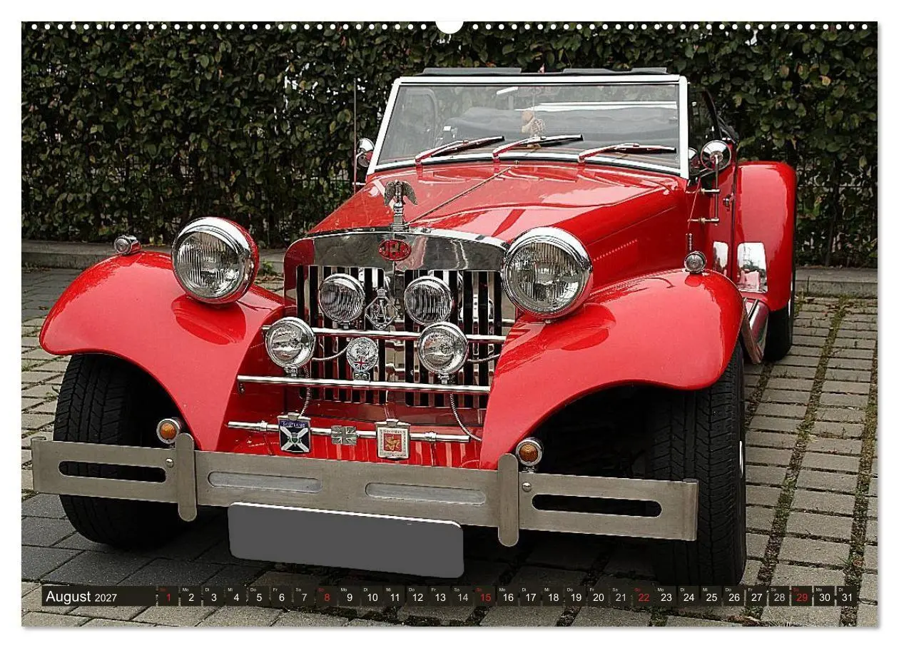 Bild: 9783569903234 | Oldtimer vergangenger Jahrzehnte (Wandkalender 2027 DIN A2 quer),...