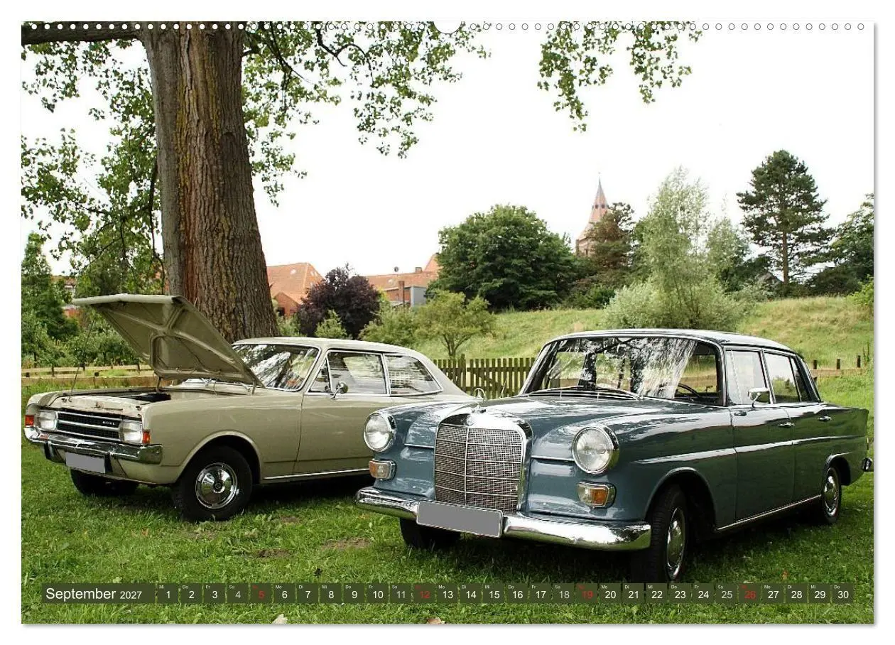 Bild: 9783569903234 | Oldtimer vergangenger Jahrzehnte (Wandkalender 2027 DIN A2 quer),...