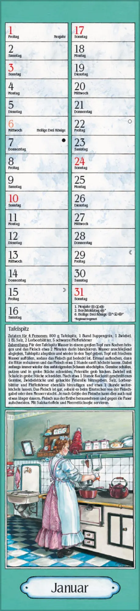 Bild: 9783819303234 | Aus Großmutters Küche Langplaner 2027 | Verlag Korsch | Kalender