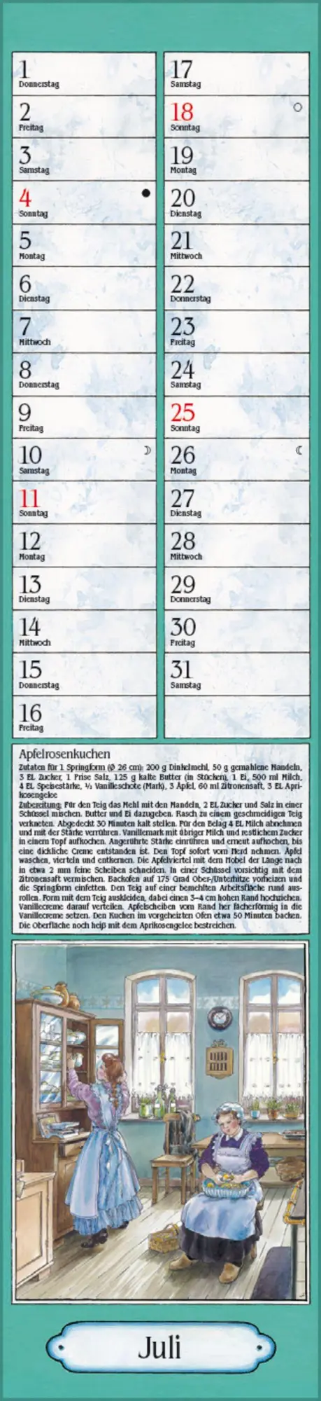 Bild: 9783819303234 | Aus Großmutters Küche Langplaner 2027 | Verlag Korsch | Kalender