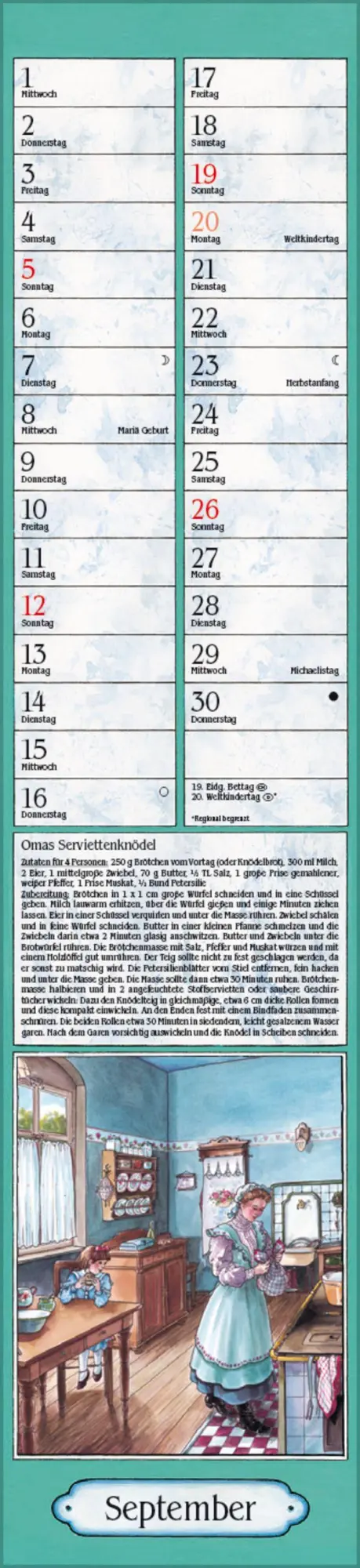 Bild: 9783819303234 | Aus Großmutters Küche Langplaner 2027 | Verlag Korsch | Kalender