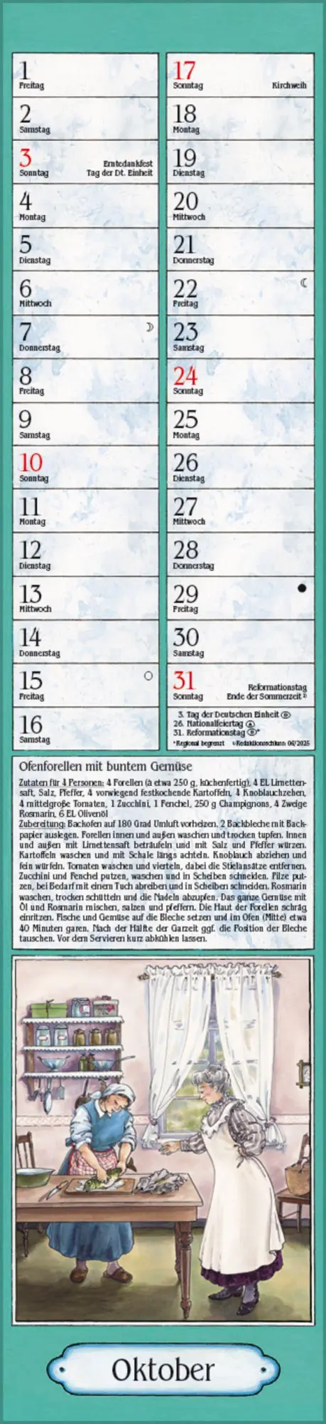 Bild: 9783819303234 | Aus Großmutters Küche Langplaner 2027 | Verlag Korsch | Kalender