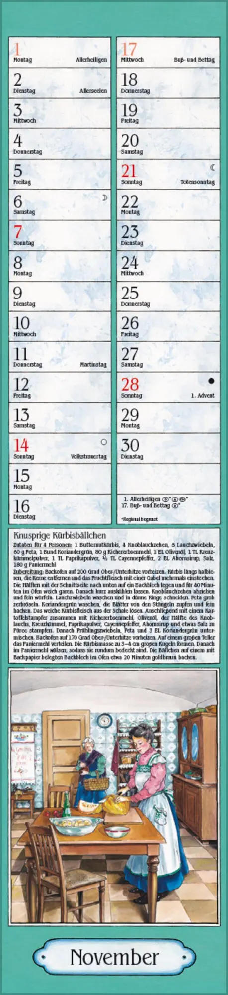 Bild: 9783819303234 | Aus Großmutters Küche Langplaner 2027 | Verlag Korsch | Kalender