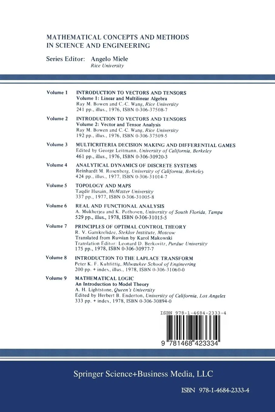 Rückseite: 9781468423334 | Real and Functional Analysis | K. Pothoven (u. a.) | Taschenbuch | x