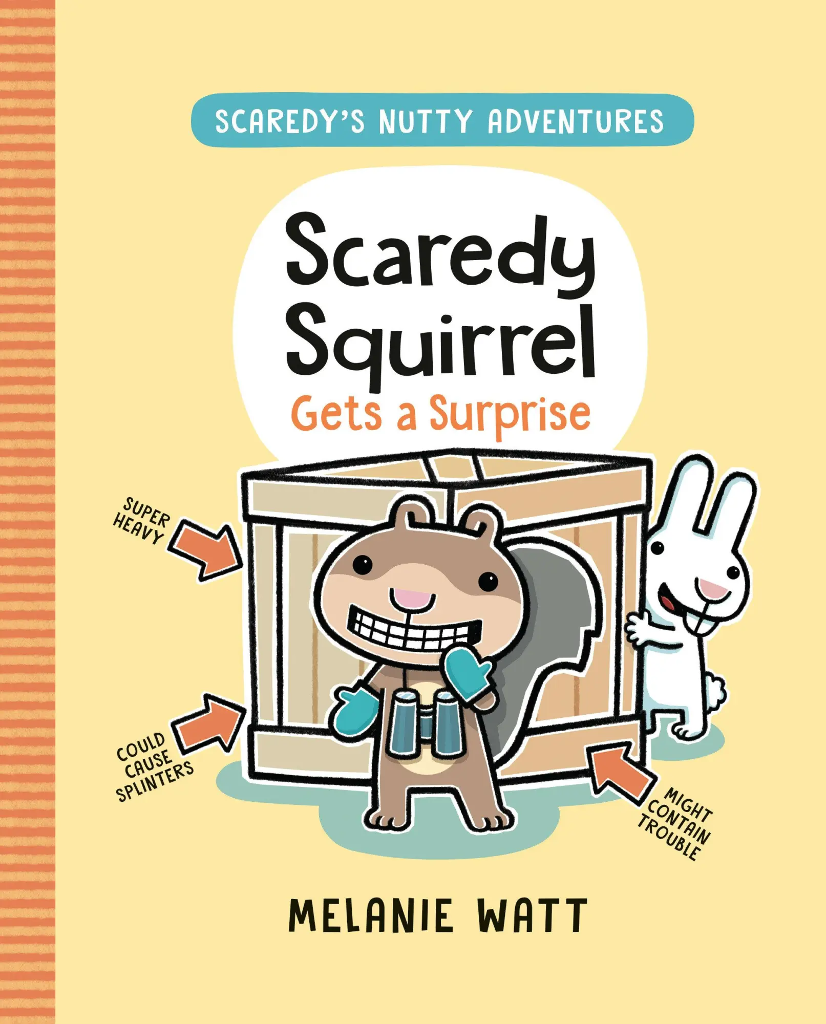 Cover: 9781774883334 | Scaredy Squirrel Gets a Surprise | Melanie Watt | Taschenbuch | 2023