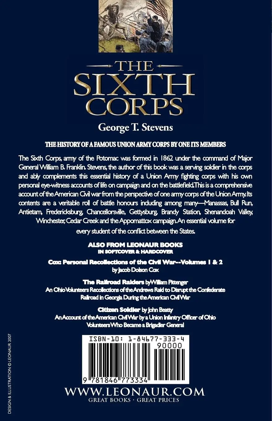 Rückseite: 9781846773334 | The Sixth Corps | George T. Stevens | Taschenbuch | Englisch | 2007