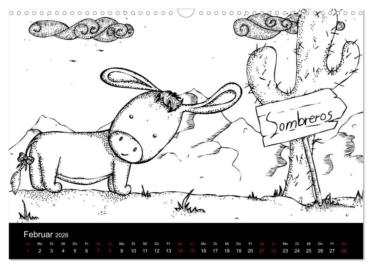 Bild: 9783457883334 | Bezaubernde Mini-Monster - Ein Ausmal-Kalender (Wandkalender 2026...