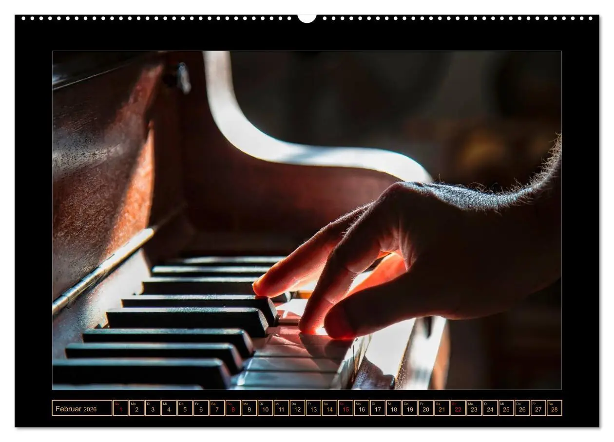 Bild: 9783516043334 | Klavier - Solo für zehn Finger (hochwertiger Premium Wandkalender...