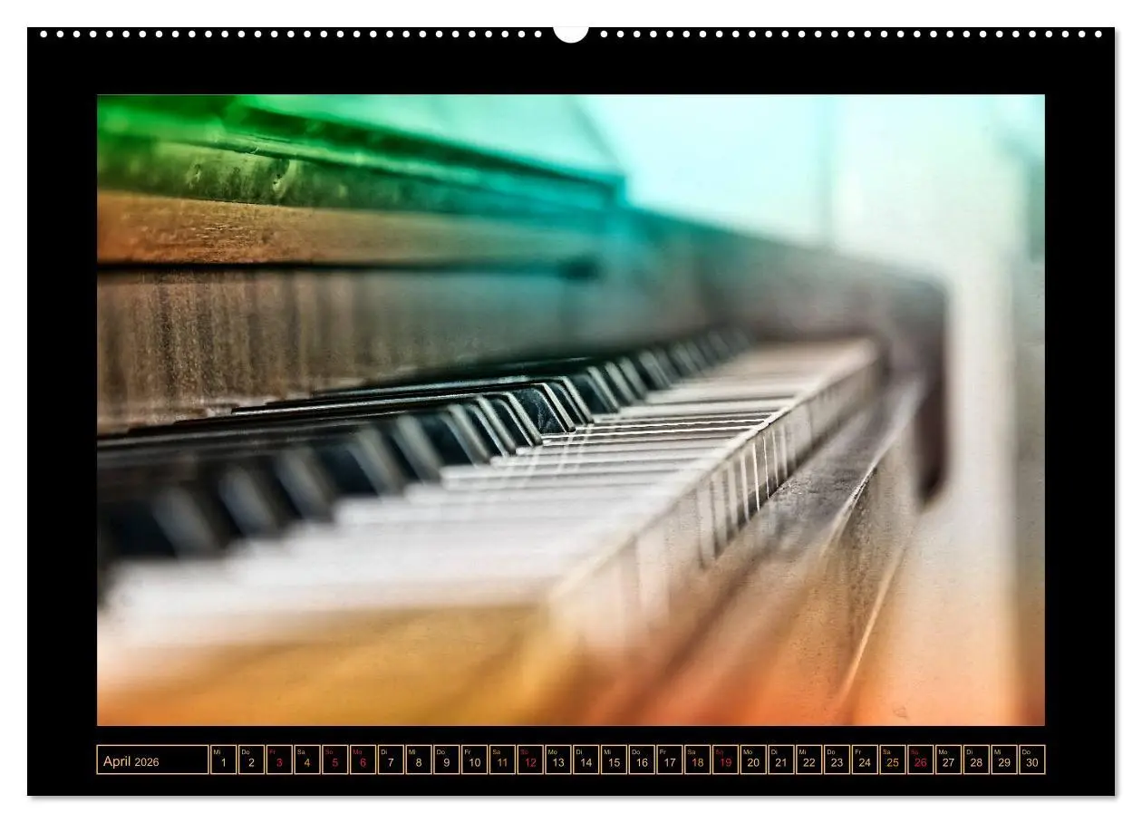 Bild: 9783516043334 | Klavier - Solo für zehn Finger (hochwertiger Premium Wandkalender...