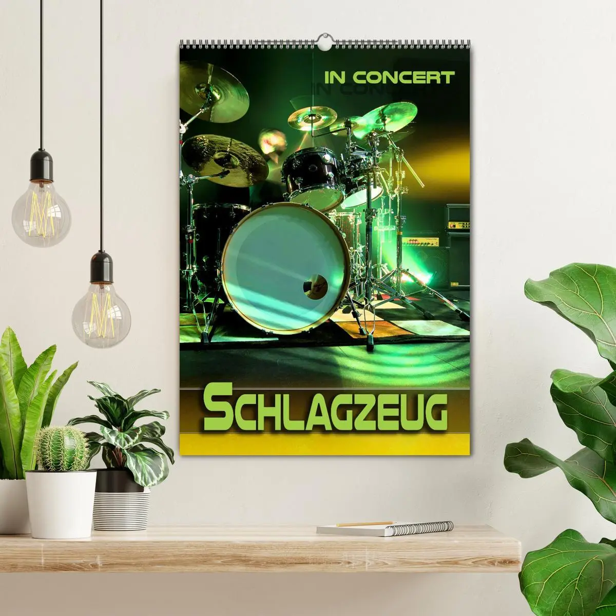 Bild: 9783516353334 | Schlagzeug in Concert (Wandkalender 2026 DIN A2 hoch), CALVENDO...