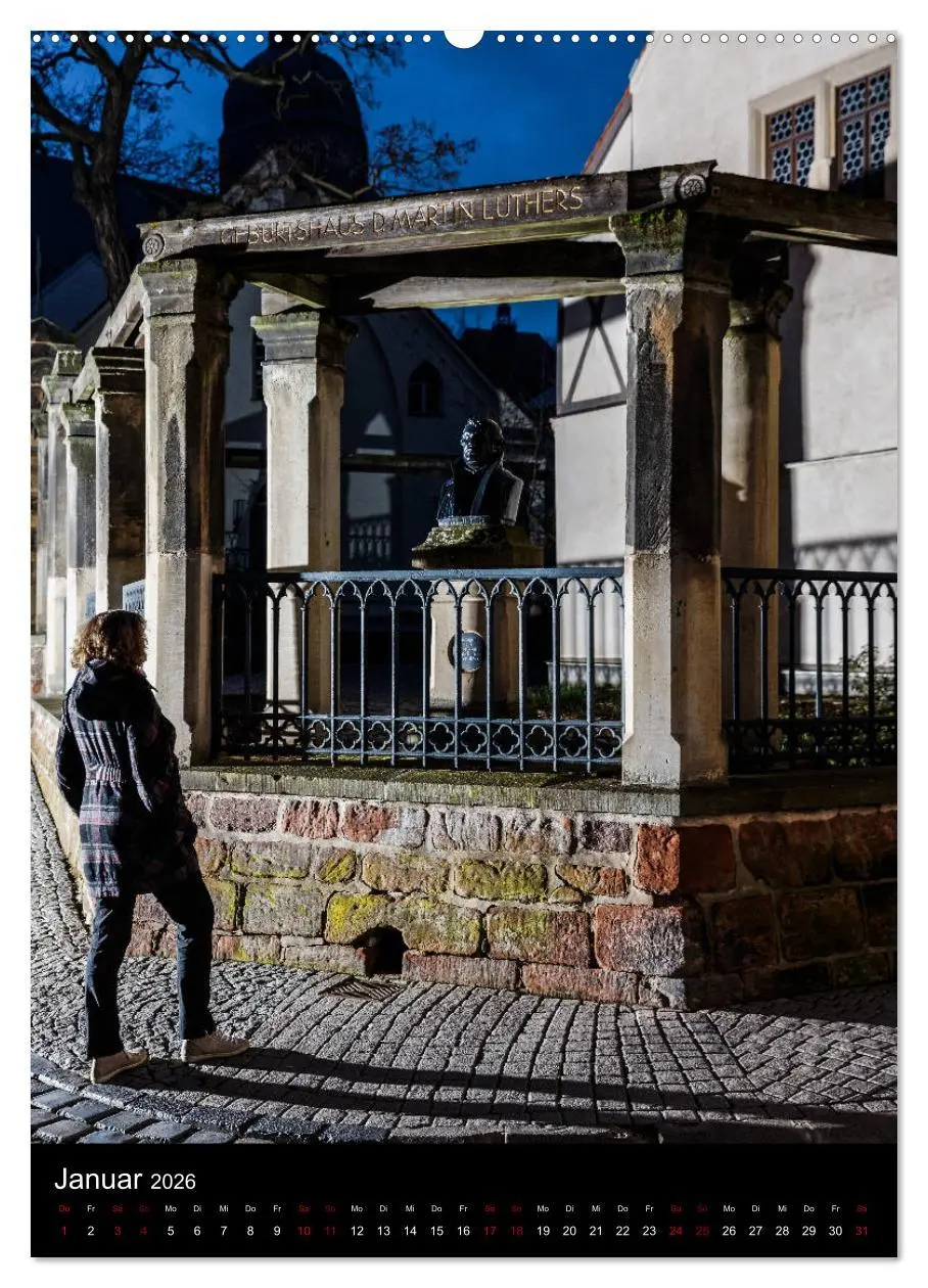 Bild: 9783516423334 | Luther - Stationen eines Lebens (Wandkalender 2026 DIN A2 hoch),...