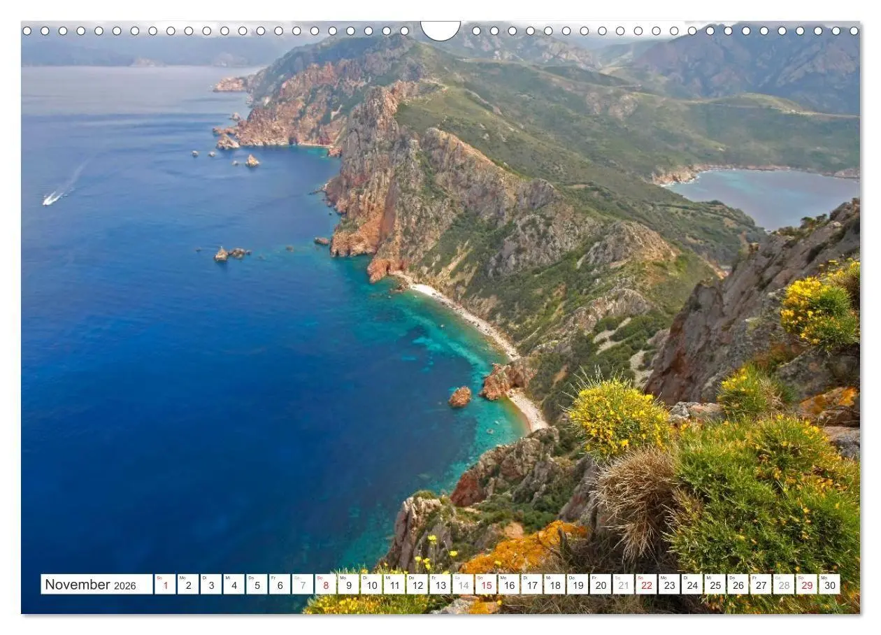 Bild: 9783516733334 | Frankreich - Korsika (Wandkalender 2026 DIN A3 quer), CALVENDO...