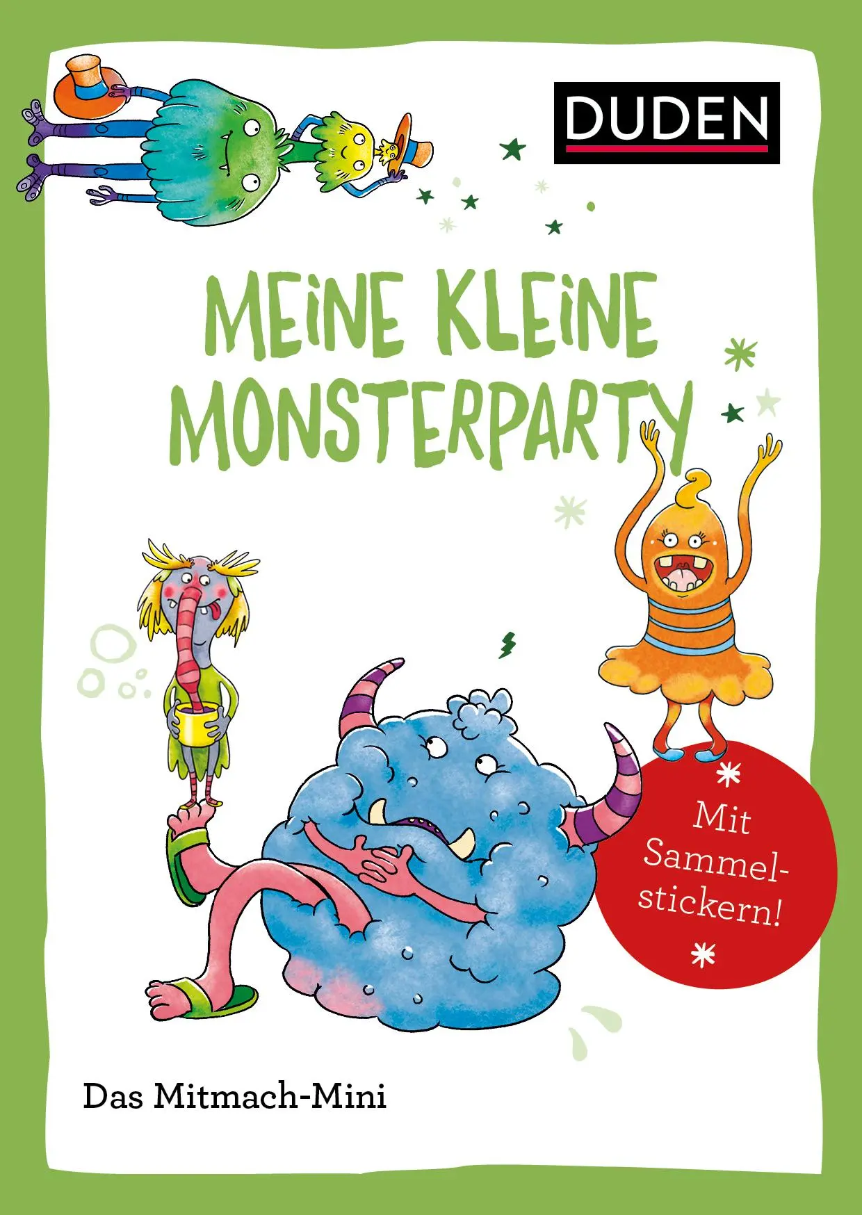 Cover: 9783411853434 | Duden Minis (Band 44) - Meine kleine Monsterparty / VE3 | Taschenbuch
