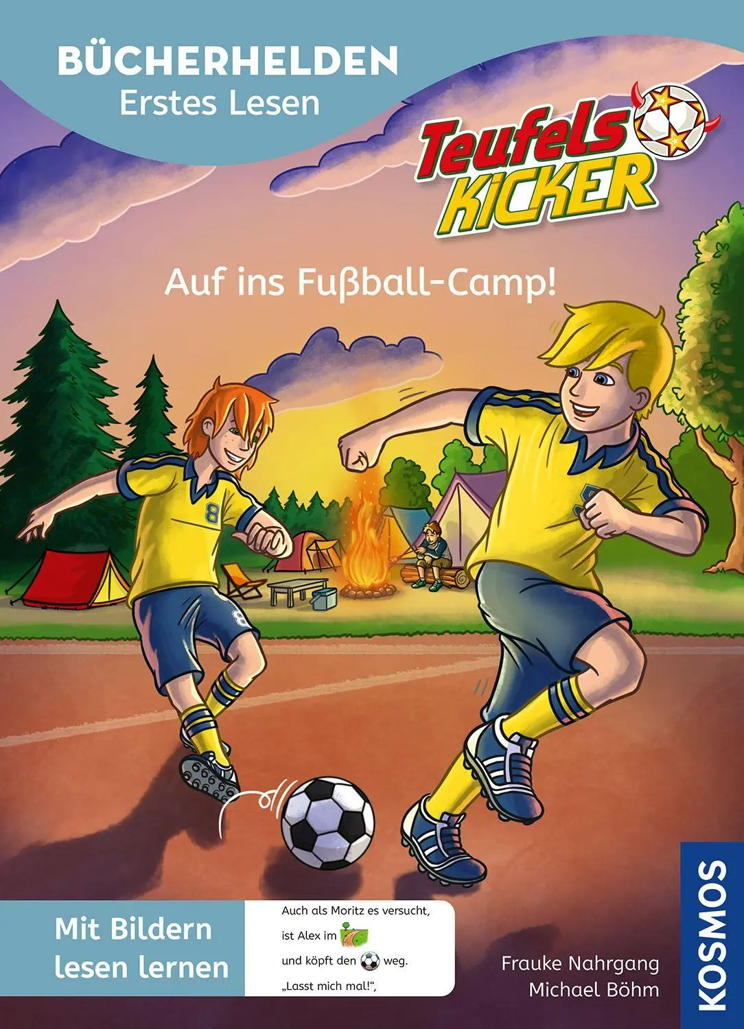 Cover: 9783440183434 | Teufelskicker, Bücherhelden Erstes Lesen, Auf ins Fußball-Camp! | Buch