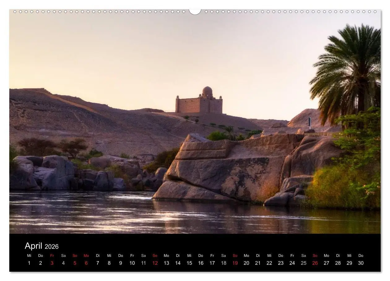Bild: 9783516033434 | Ägypten (Wandkalender 2026 DIN A2 quer), CALVENDO Monatskalender