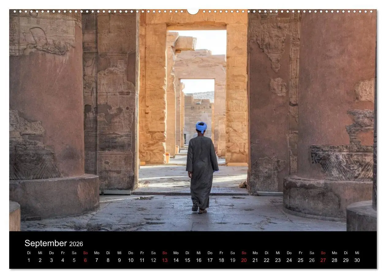 Bild: 9783516033434 | Ägypten (Wandkalender 2026 DIN A2 quer), CALVENDO Monatskalender