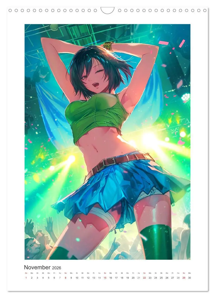 Bild: 9783516273434 | Manga-Girls. Coole Comics mit Ausstrahlungskraft (Wandkalender 2026...