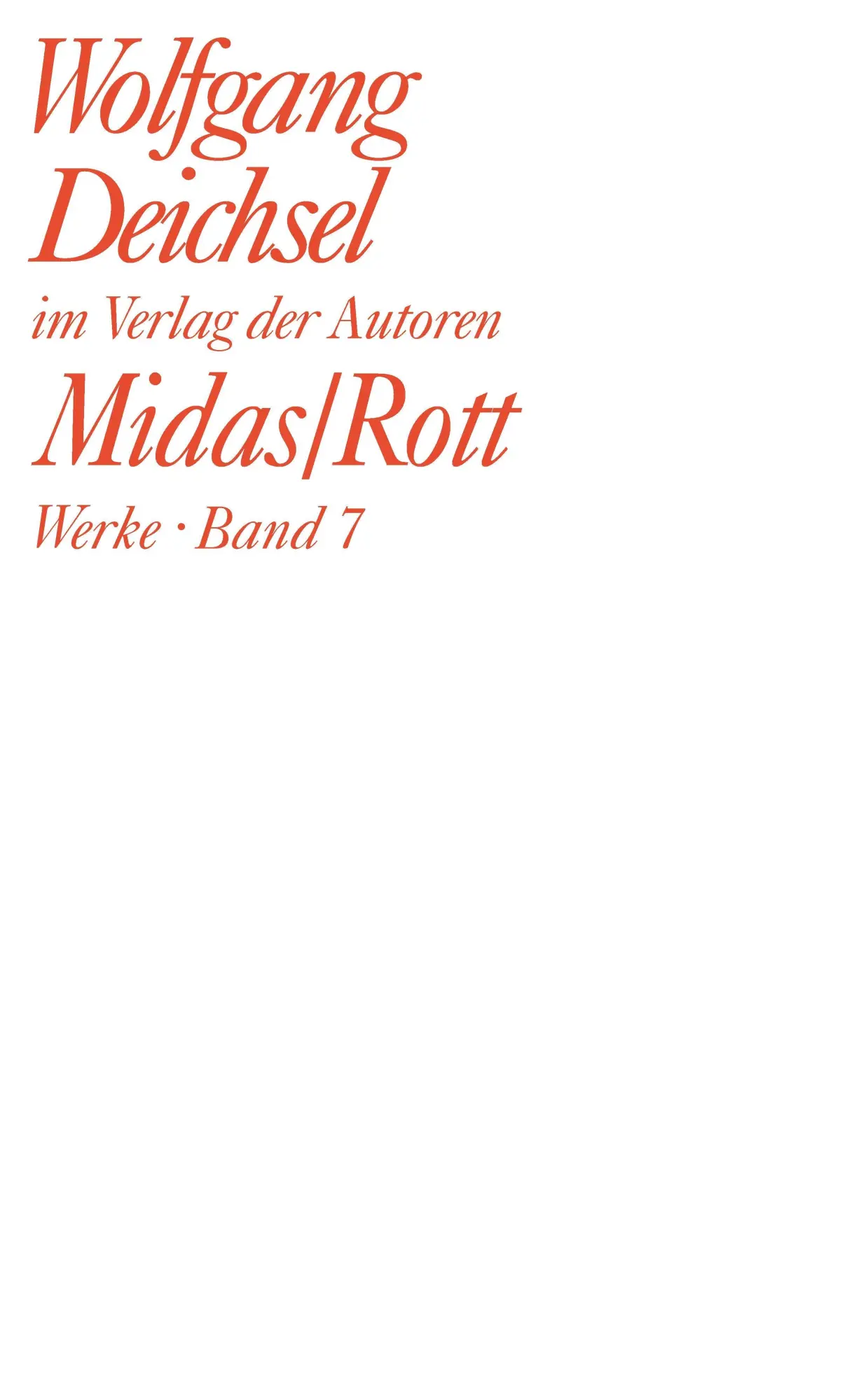Midas / Rott