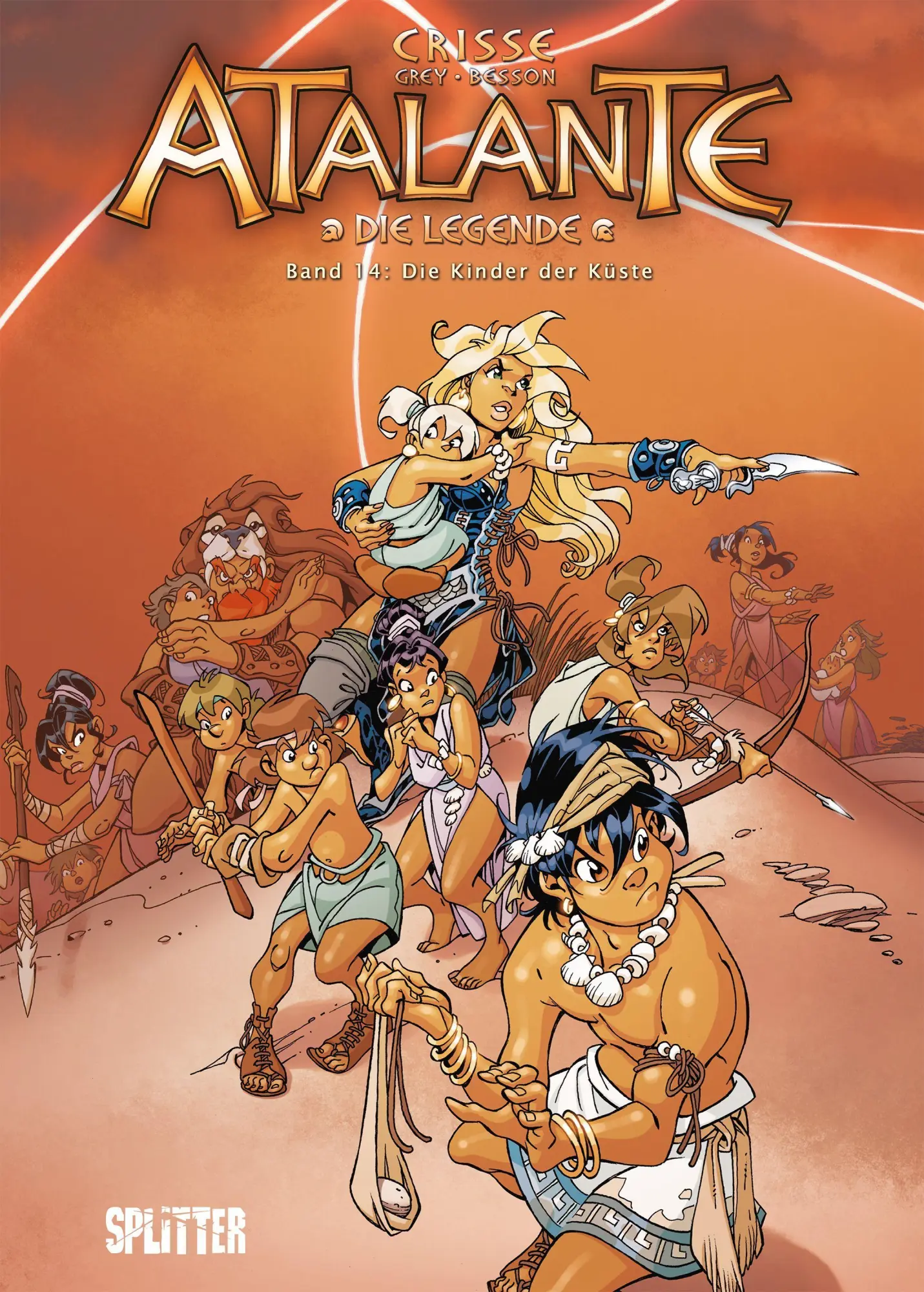 Cover: 9783987213434 | Atalante. Band 14 | Die Kinder der Küste | Crisse | Buch | 48 S.