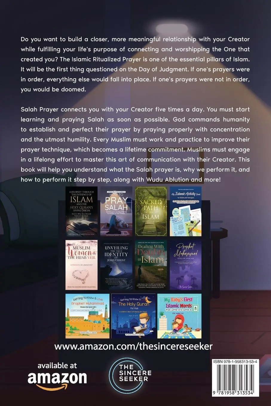 Rückseite: 9781958313534 | A Short Beginners Guide on How to Pray Salah | Collection | Buch