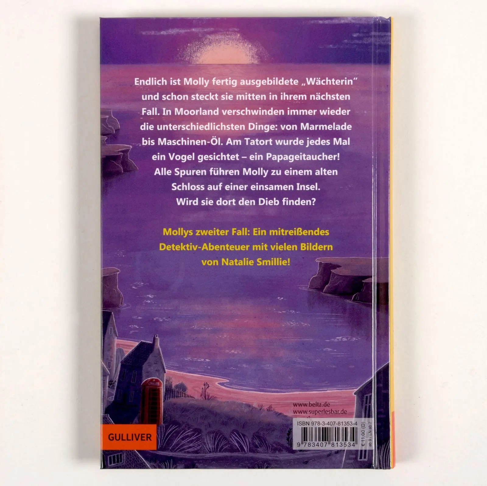 Rückseite: 9783407813534 | Molly und der gefiederte Dieb | Band 2 | Vashti Hardy | Buch | 128 S.