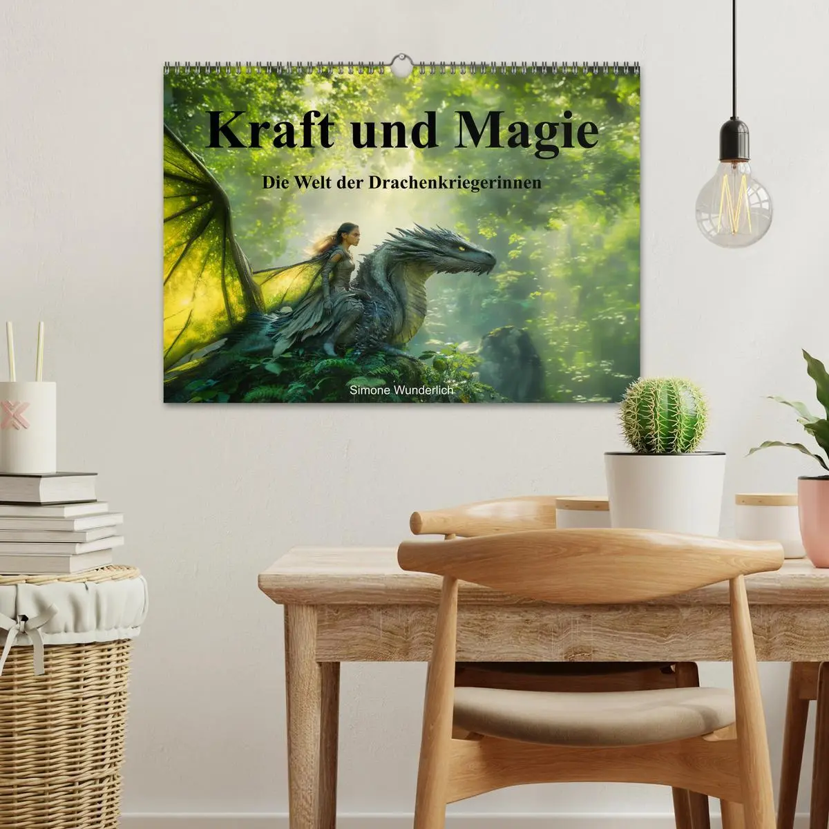 Bild: 9783457313534 | Kraft und Magie - Die Welt der Drachenkriegerinnen (Wandkalender...