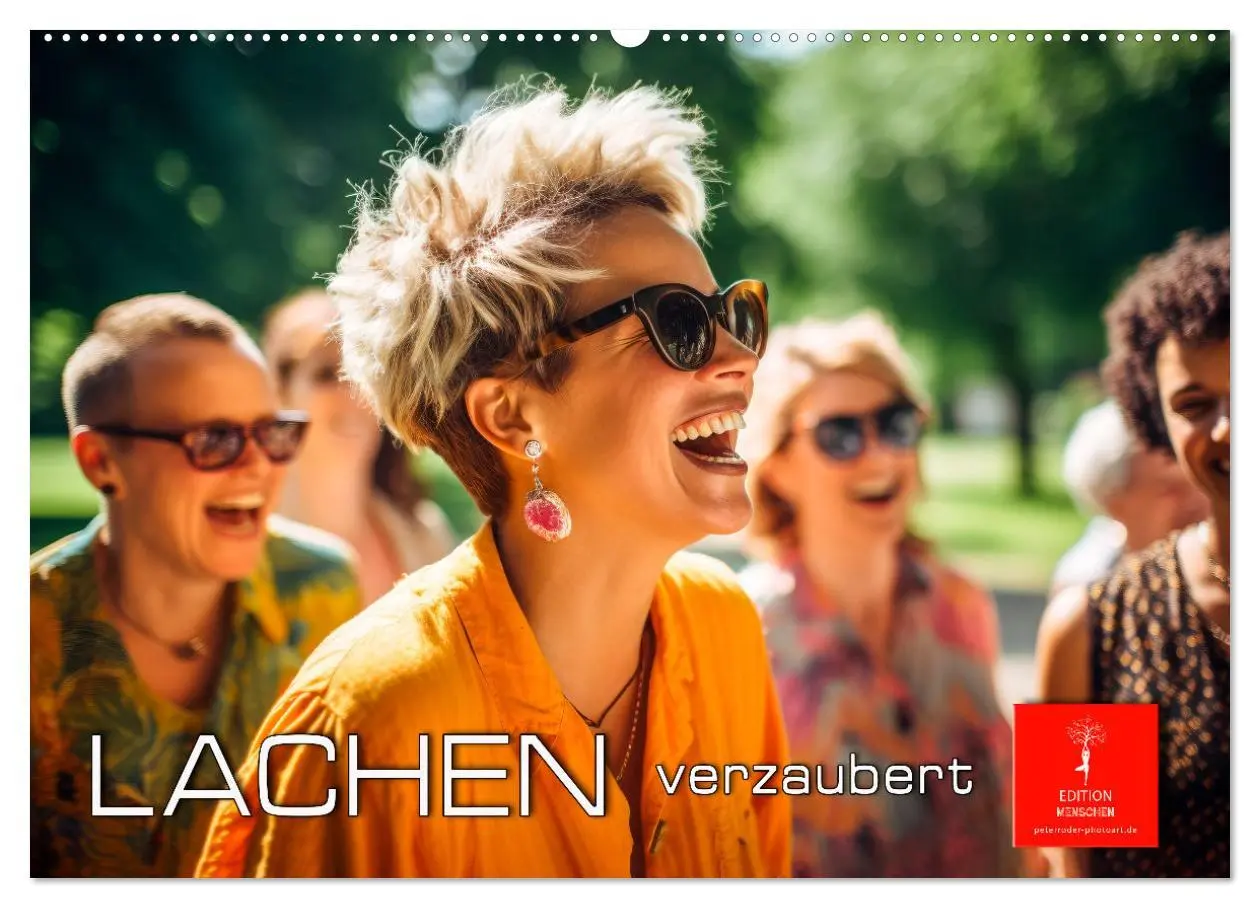 Cover: 9783457483534 | Lachen verzaubert (Wandkalender 2026 DIN A2 quer), CALVENDO...
