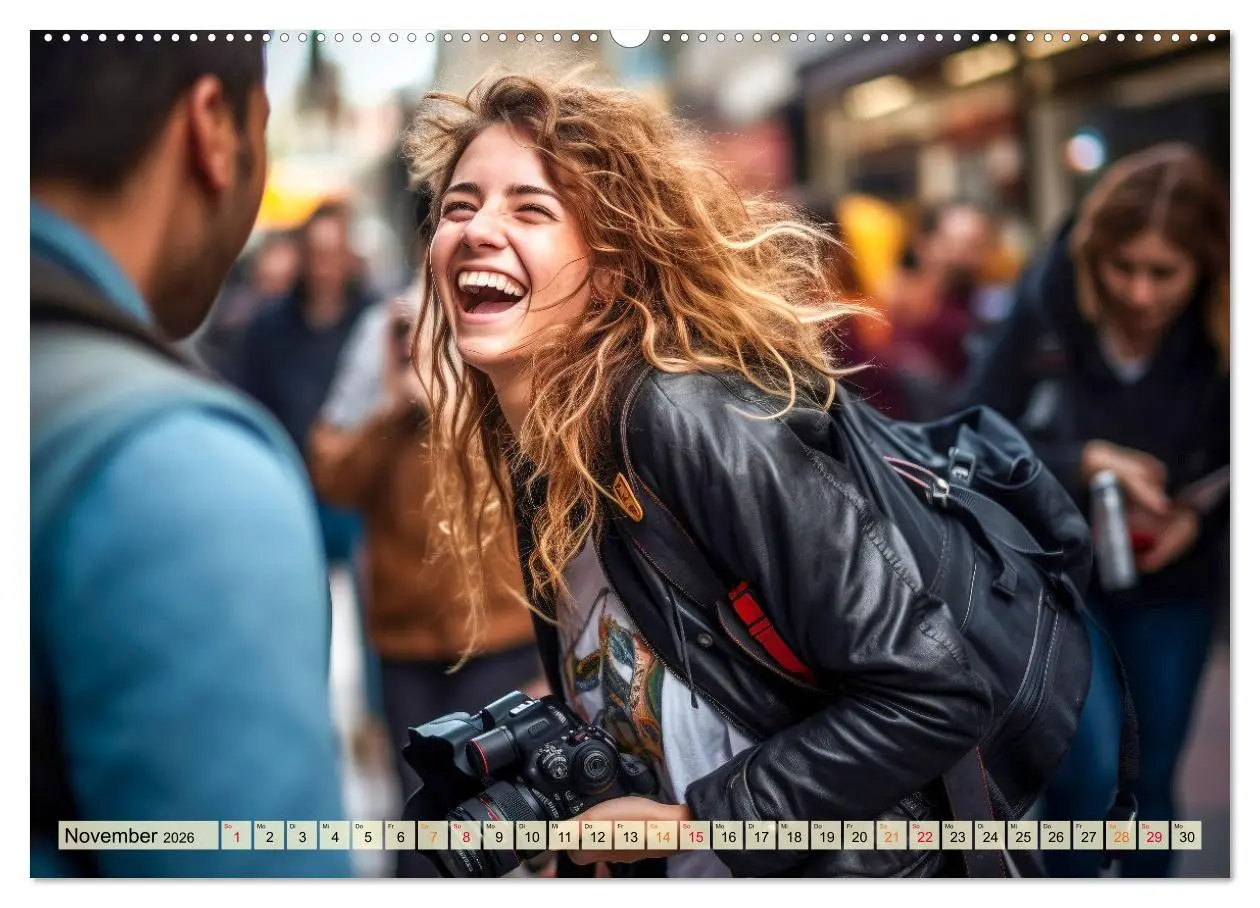 Bild: 9783457483534 | Lachen verzaubert (Wandkalender 2026 DIN A2 quer), CALVENDO...