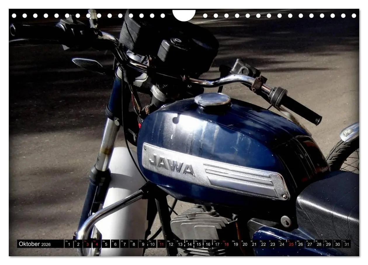 Bild: 9783516023534 | Motorrad-Legenden: JAWA (Wandkalender 2026 DIN A4 quer), CALVENDO...