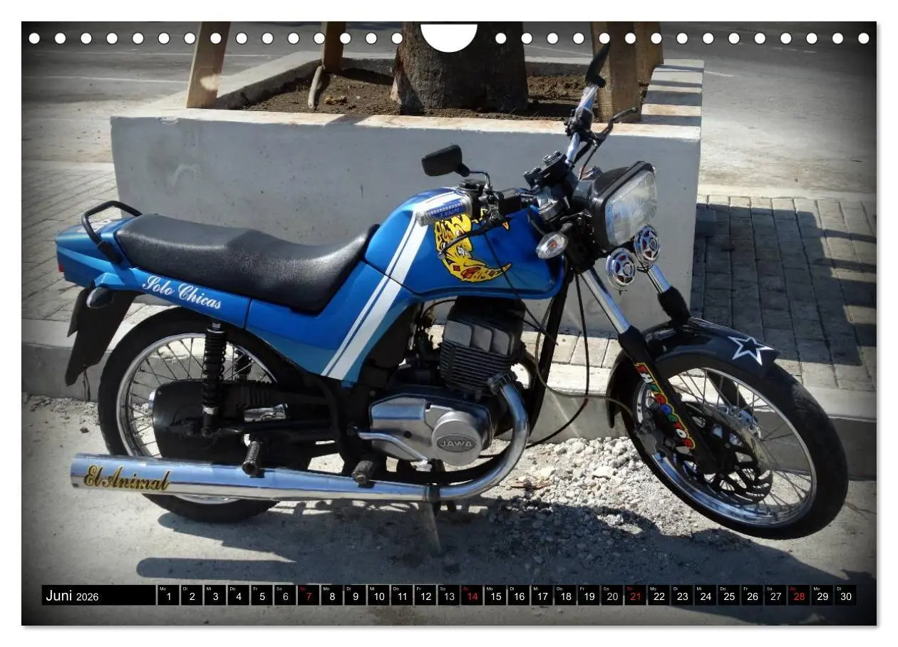 Bild: 9783516023534 | Motorrad-Legenden: JAWA (Wandkalender 2026 DIN A4 quer), CALVENDO...