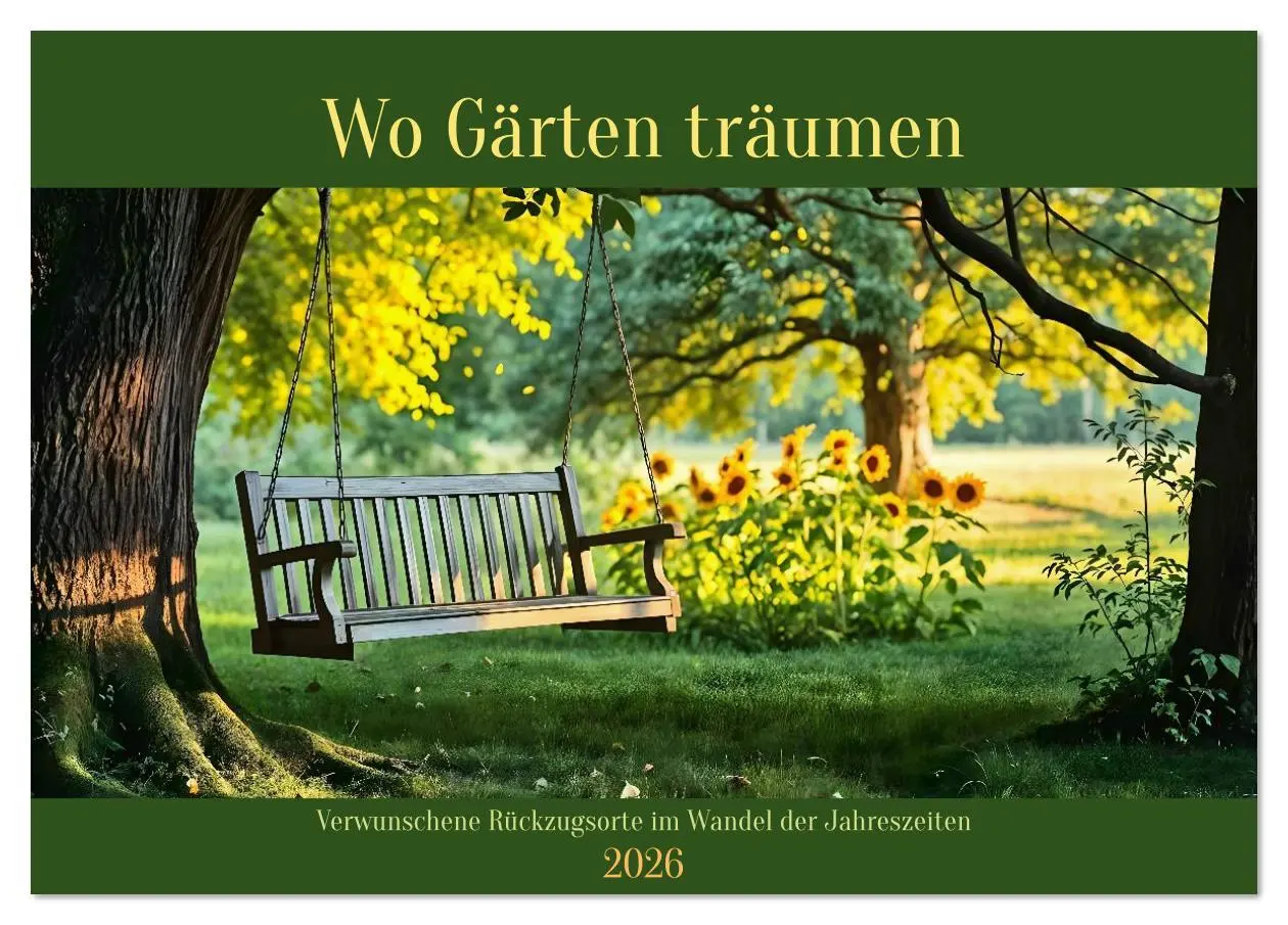 Cover: 9783516643534 | Wo Gärten träumen - Verwunschene Rückzugsorte im Wandel der...
