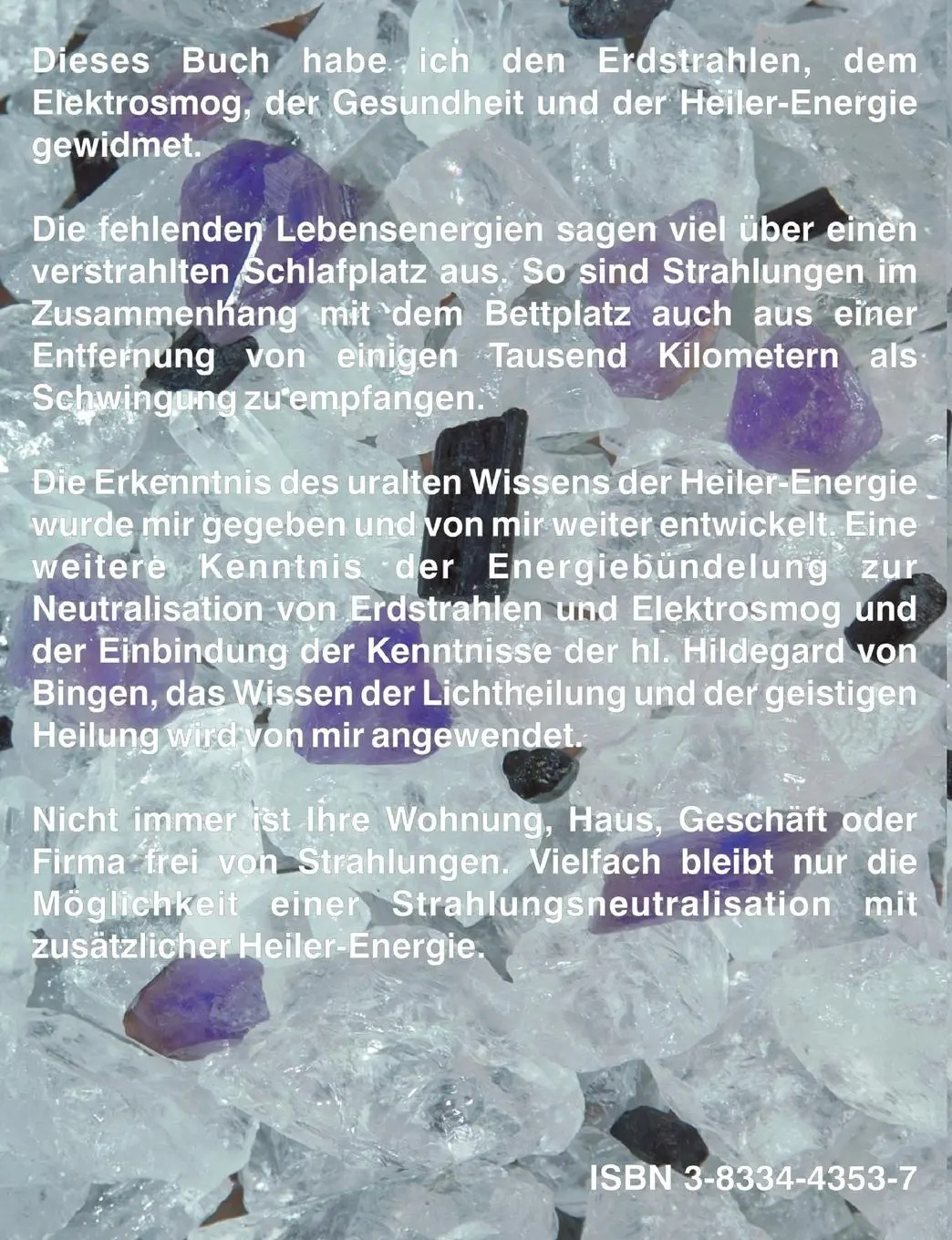 Rückseite: 9783833443534 | Strahlungsentstörung, Heiler- Energie, Gesundheit | Helmut Geppert