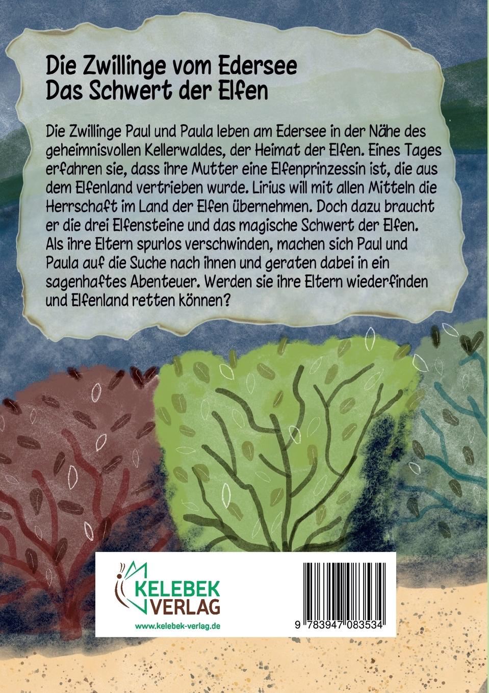 Rückseite: 9783947083534 | Die Zwillinge vom Edersee | Das Schwert der Elfen | Margarete Kunz