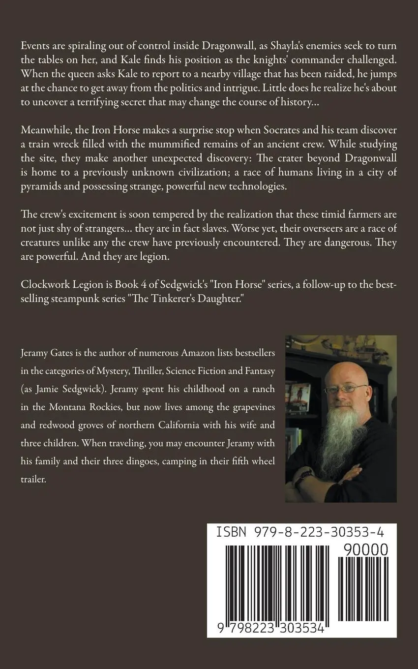 Rückseite: 9798223303534 | Clockwork Legion | J. G. Sedgwick | Taschenbuch | Age of Steam | 2019