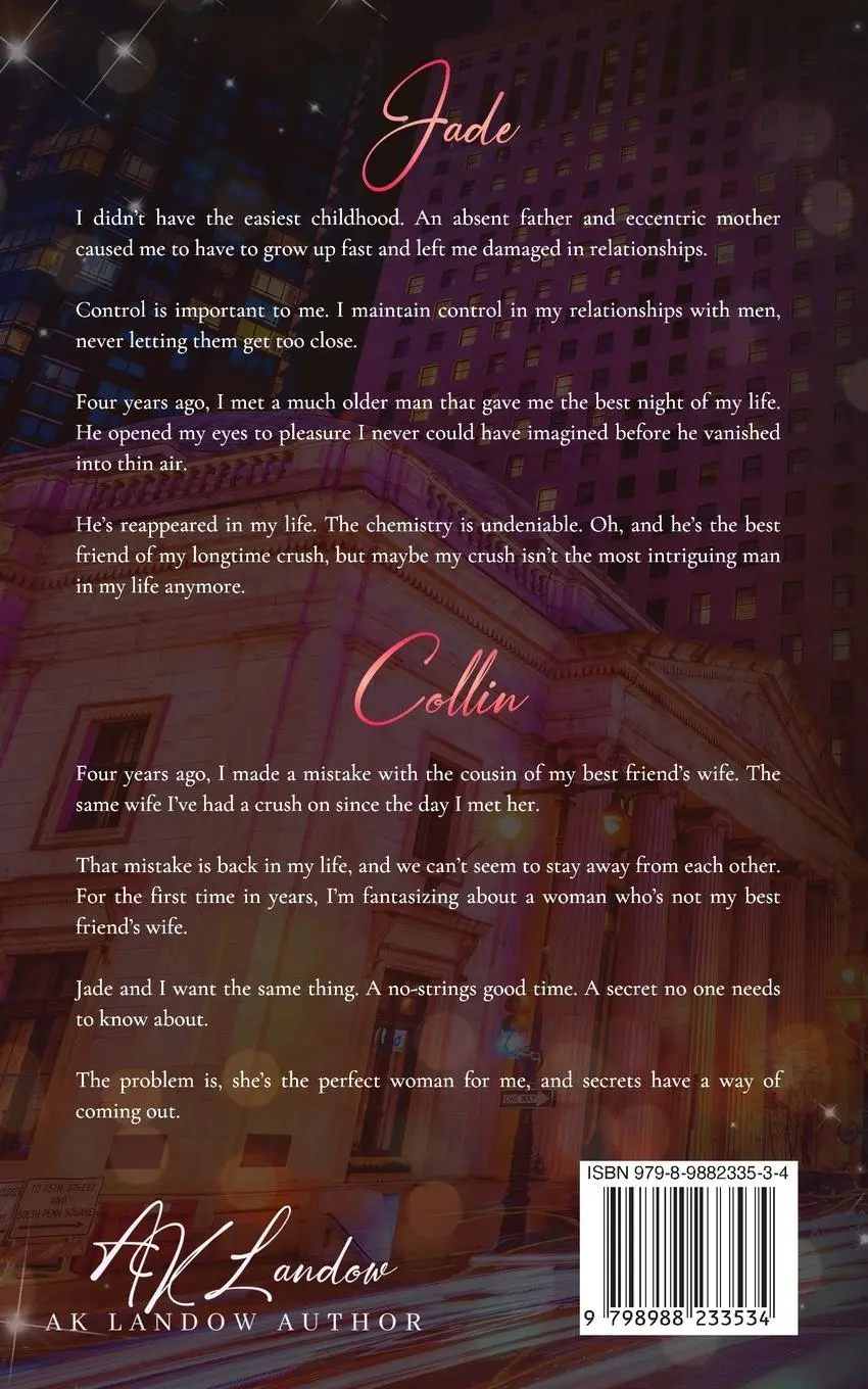 Rückseite: 9798988233534 | INDECENT VENTURES | Belles of Broad Street Book 2 | Ak Landow | Buch