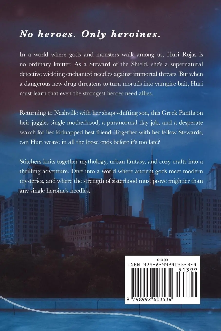 Rückseite: 9798992403534 | Stitchers | Ashlea Adams | Taschenbuch | Englisch | 2025