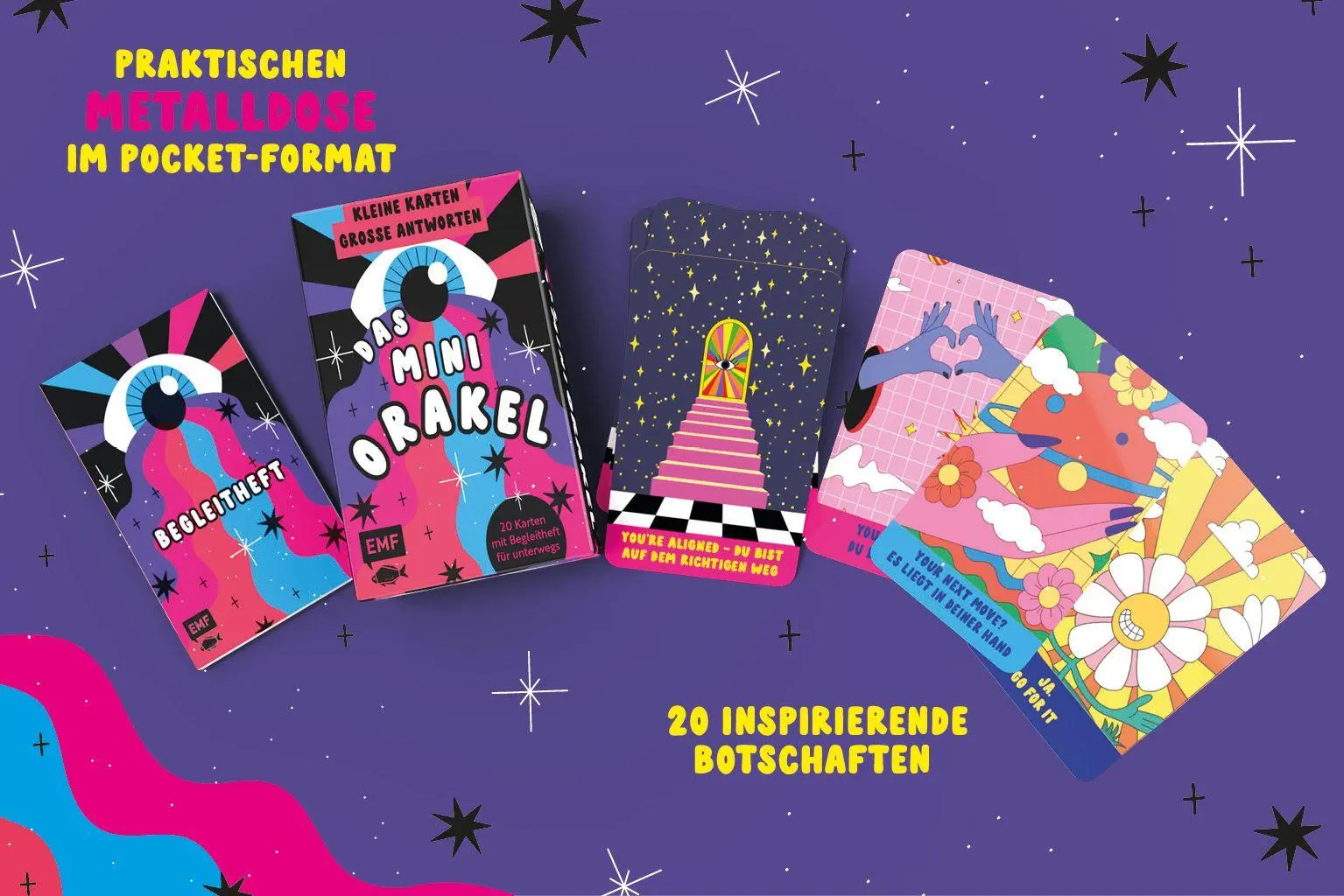 Bild: 4260478343634 | Kleine Karten, große Antworten - Das Mini-Orakel | Fischer | Box