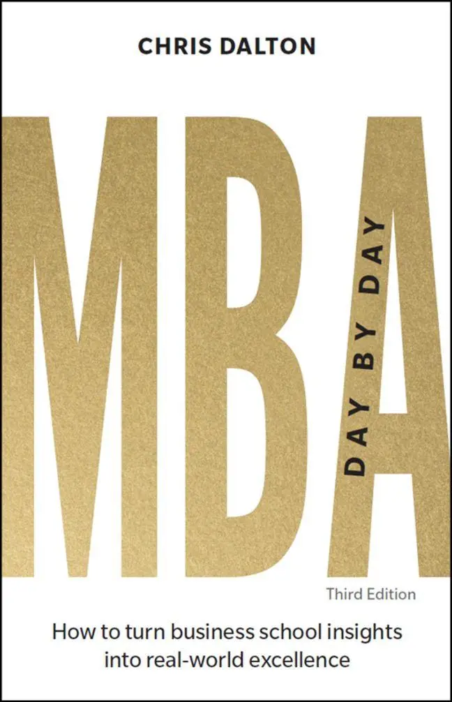 Cover: 9781292483634 | MBA Day by Day | Chris Dalton | Taschenbuch | Englisch | 2026
