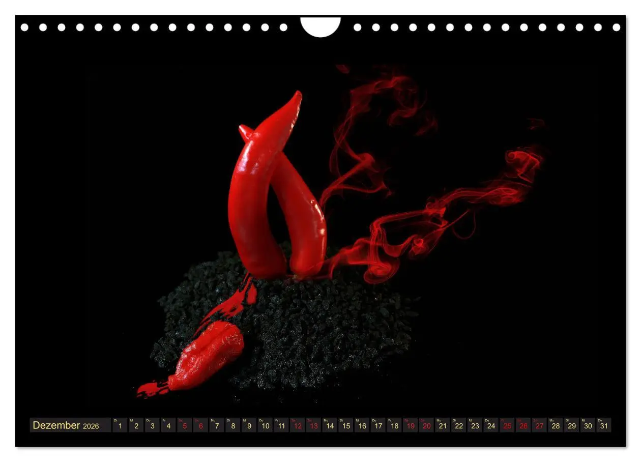 Bild: 9783457853634 | Scharfe Chili Fantasien - Creative Food Design (Wandkalender 2026...
