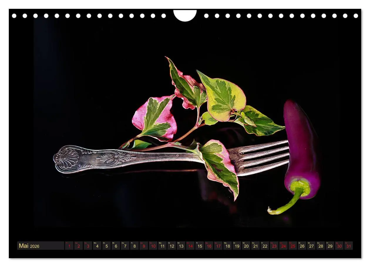 Bild: 9783457853634 | Scharfe Chili Fantasien - Creative Food Design (Wandkalender 2026...