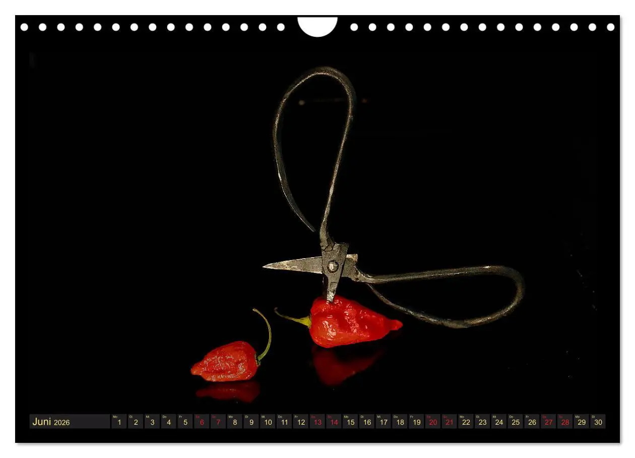 Bild: 9783457853634 | Scharfe Chili Fantasien - Creative Food Design (Wandkalender 2026...