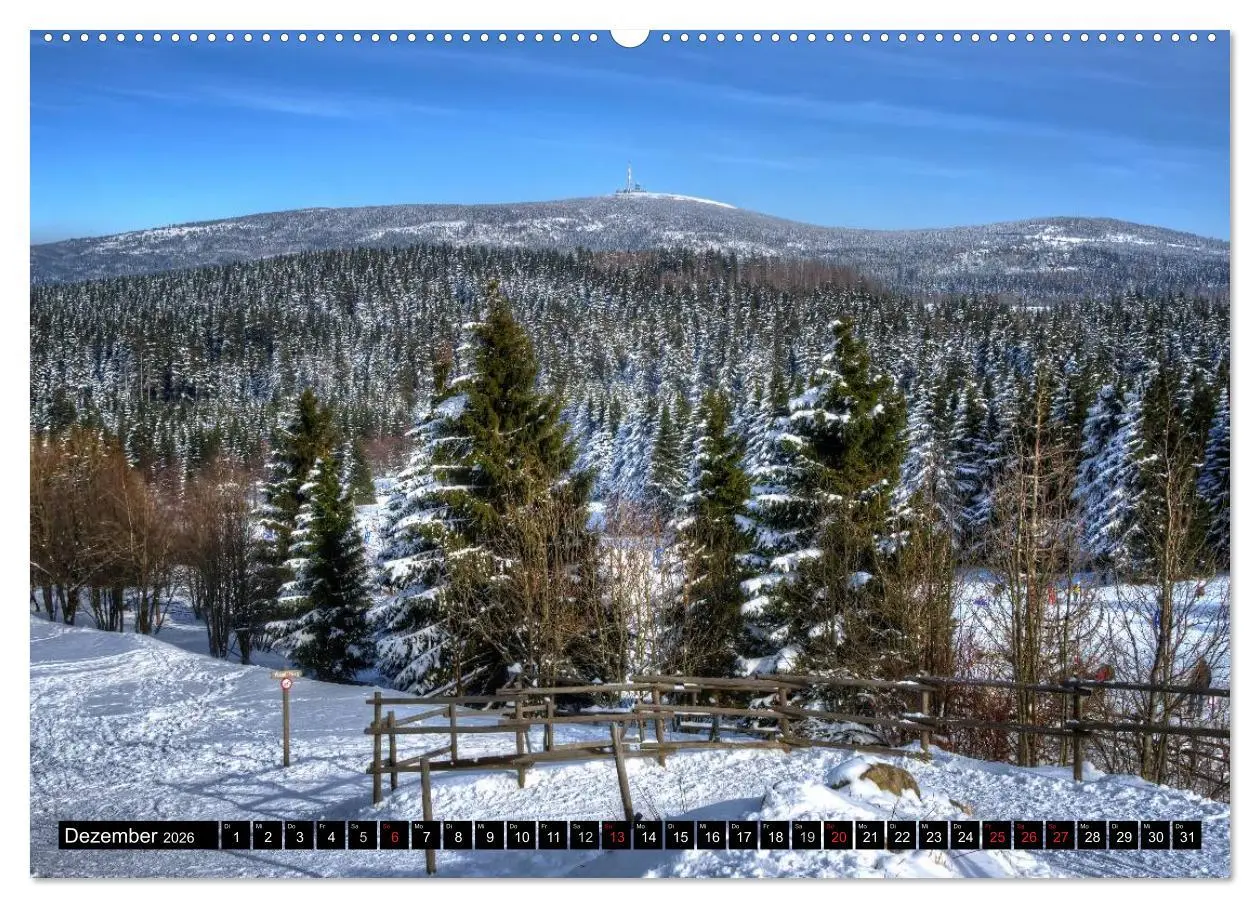 Bild: 9783516183634 | Harz Landschaften (Wandkalender 2026 DIN A2 quer), CALVENDO...