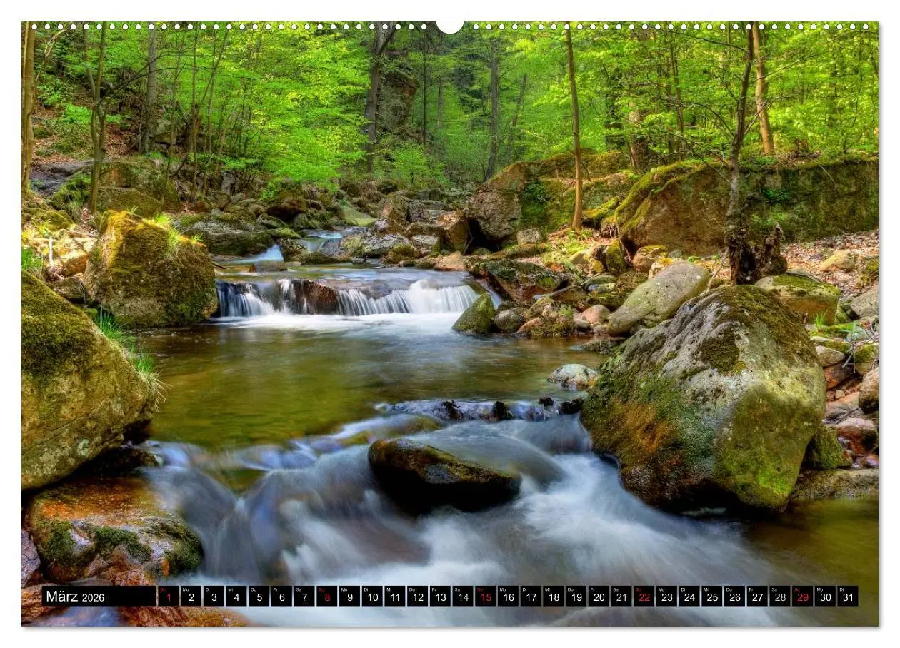 Bild: 9783516183634 | Harz Landschaften (Wandkalender 2026 DIN A2 quer), CALVENDO...