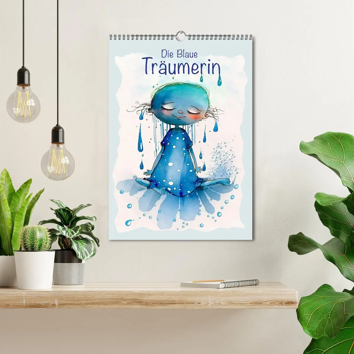Bild: 9783516323634 | Die Blaue Träumerin (Wandkalender 2026 DIN A3 hoch), CALVENDO...