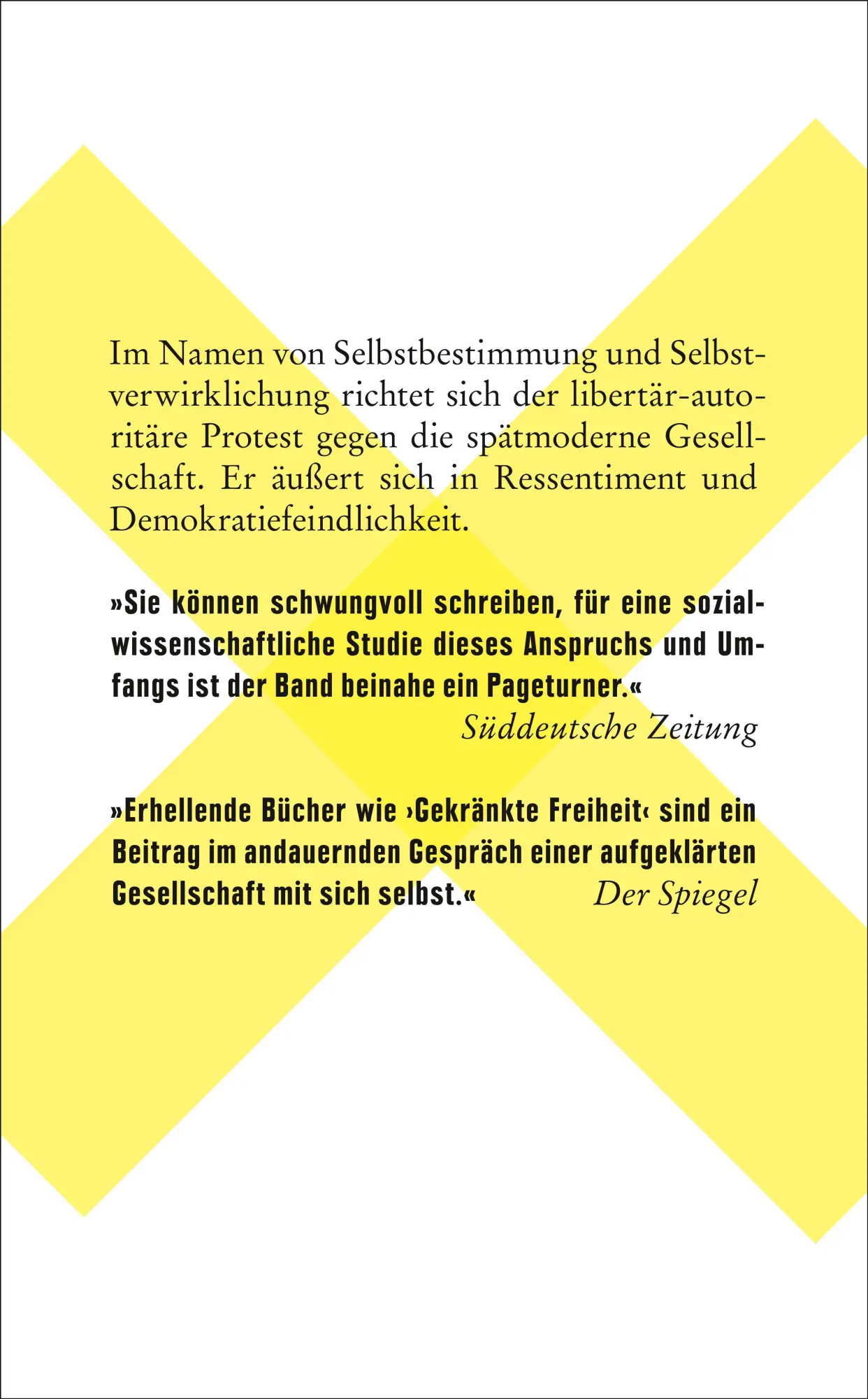 Rückseite: 9783518473634 | Gekränkte Freiheit | Carolin Amlinger (u. a.) | Taschenbuch | 478 S.