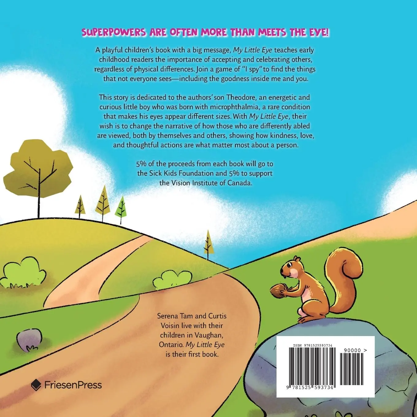 Rückseite: 9781525593734 | My Little Eye | Curtis Voisin (u. a.) | Taschenbuch | Englisch | 2021