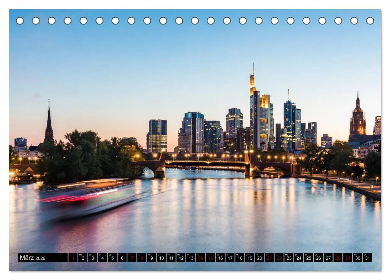 Bild: 9783457773734 | FRANKFURT Impressionen aus Mainhattan (Tischkalender 2026 DIN A5...